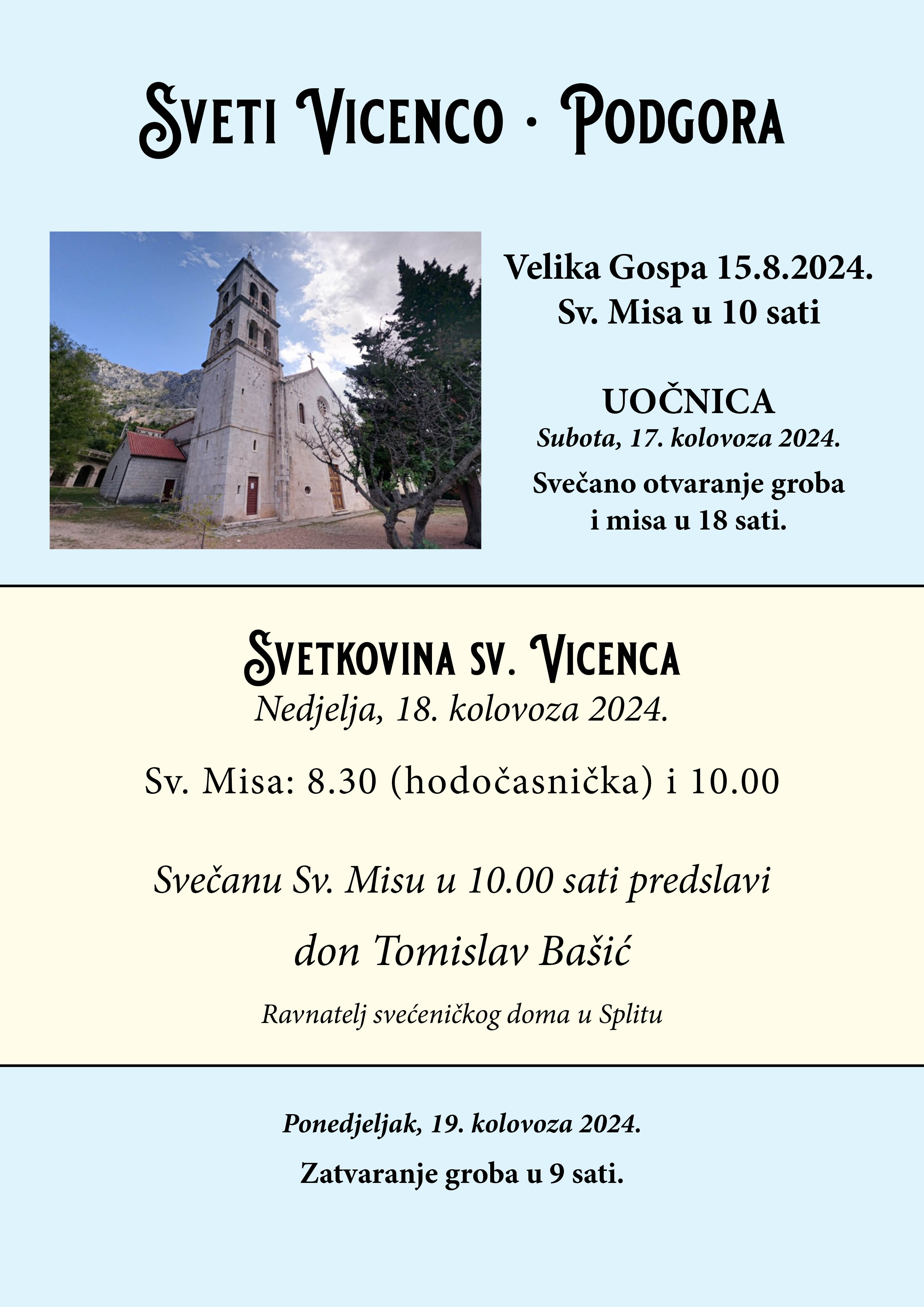 Podgora Sv. Vicenco 2024